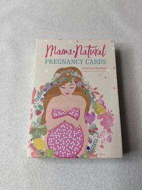 Mama Natural Pregnancy Cards - Pink Floral Box